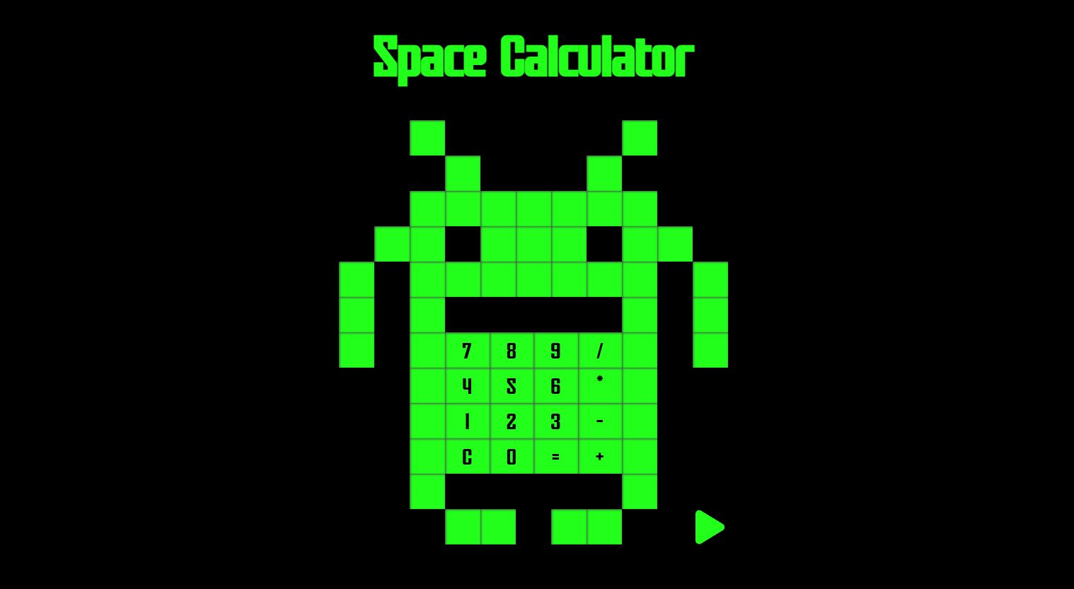 Space Calculator